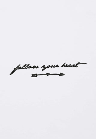 T-shirt Oversize "Follow Your Heart"