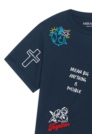T-shirt Oversize "Tattoo Be Kind"