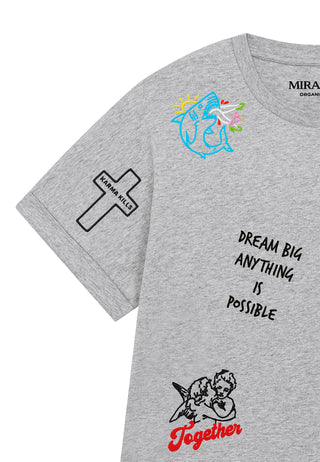 T-shirt Oversize "Tattoo Be Kind"