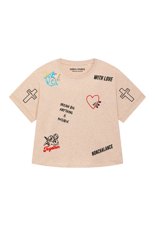 T-shirt Oversize "Tattoo Be Kind"