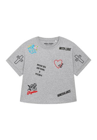 T-shirt Oversize "Tattoo Be Kind"
