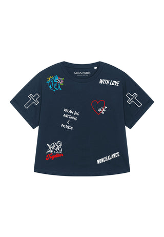 T-shirt Oversize "Tattoo Be Kind"