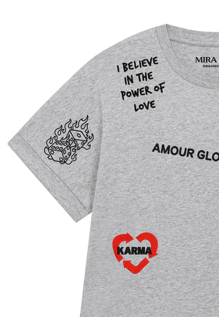 T-shirt Oversize "Tattoo Crush"