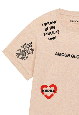 T-shirt Oversize "Tattoo Crush"