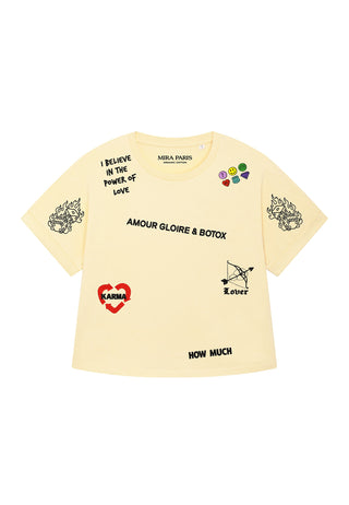 T-shirt Oversize "Tattoo Crush"