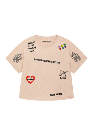 T-shirt Oversize "Tattoo Crush"