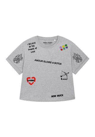 T-shirt Oversize "Tattoo Crush"