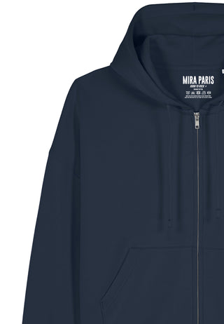 Cropped Hoodie à Zip Essentiel