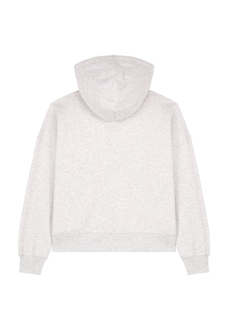 Cropped Hoodie à Zip Essentiel