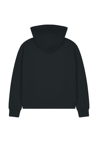 Cropped Hoodie à Zip Essentiel