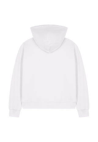 Cropped Hoodie à Zip Essentiel