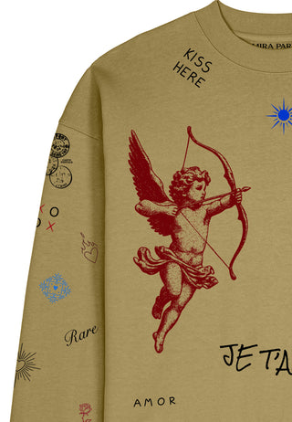 Sweatshirt Boxy "Flash Tattoo 2"