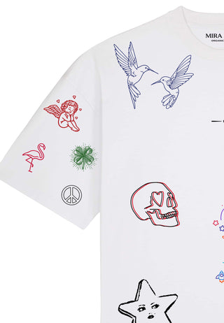 T-shirt Boxy "Flash Tattoo 1"