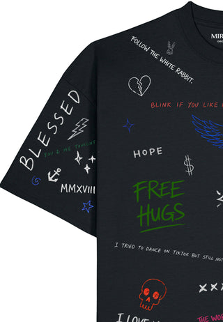 T-shirt Boxy "Back To School"