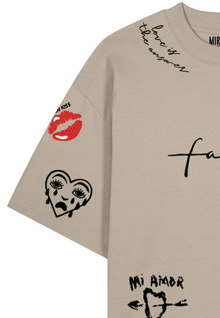 T-shirt Oversize "Tattoo Brutal"