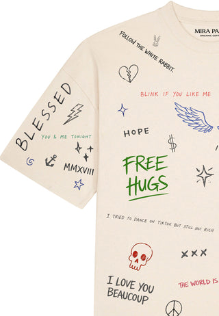 T-shirt Boxy "Back To School"