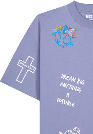 T-shirt Oversize "Tattoo Be Kind"