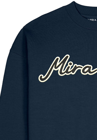 Sweatshirt Boxy Brodé "Mira Paris"