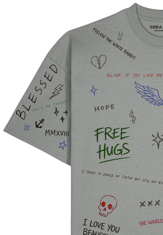 T-shirt Boxy "Back To School"