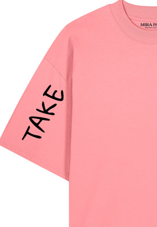 T-shirt Oversize "Take Care"