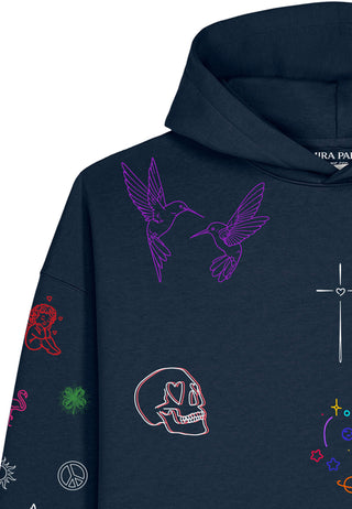 Hoodie Boxy "Flash Tattoo 1"