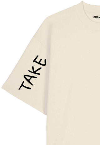 T-shirt Oversize "Take Care"