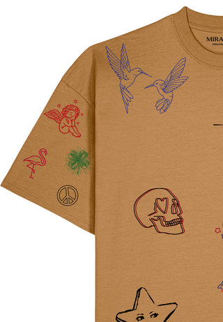 T-shirt Boxy "Flash Tattoo 1"