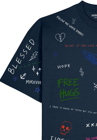 T-shirt Boxy "Back To School"