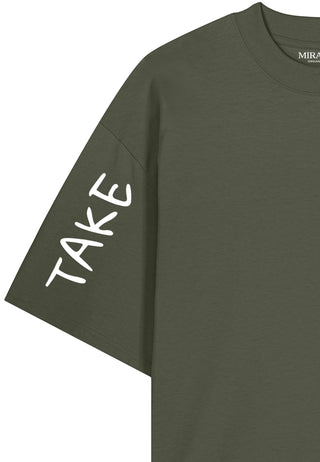 T-shirt Oversize "Take Care"