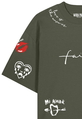 T-shirt Oversize "Tattoo Brutal"