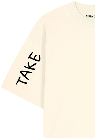 T-shirt Oversize "Take Care"