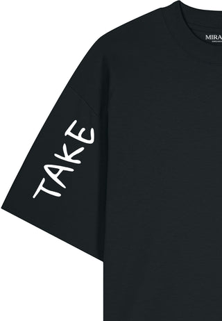 T-shirt Oversize "Take Care"