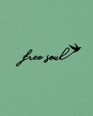 Sweatshirt Classic Brodé "Free Soul"