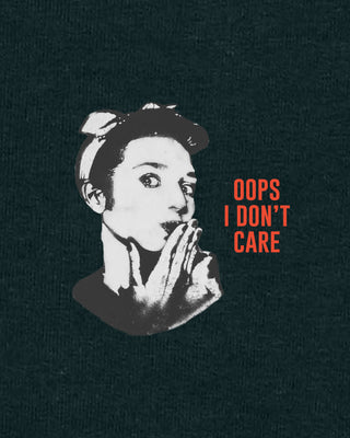Hoodie Classic "Oops I Don't Care"