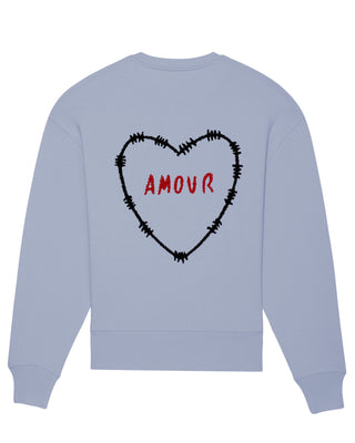 Sweatshirt Classic Brodé "Amour"