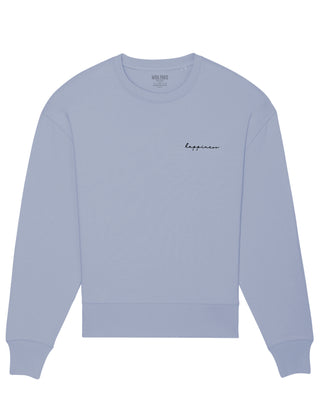 Sweatshirt Classic Brodé "Happiness"