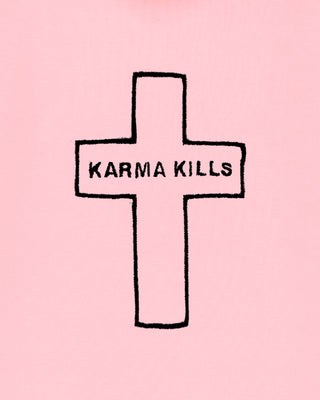 Hoodie Classic Brodé "Karma Kills"