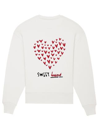 Sweatshirt Classic Brodé "Sweet Heart"