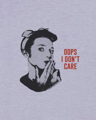 Hoodie Classic "Oops I Don't Care"