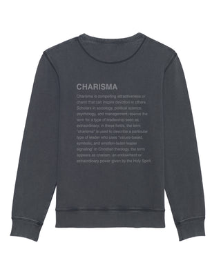 Sweatshirt Vintage "Charisma"