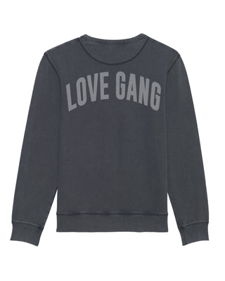 Sweatshirt Vintage "Love Gang"