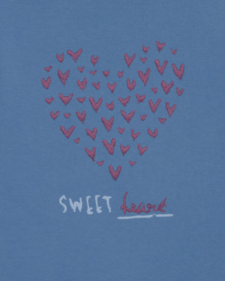 Sweatshirt Vintage Brodé "Sweet Heart"