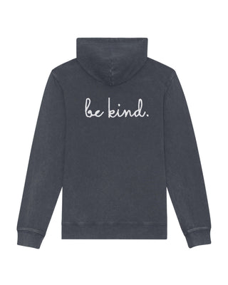 Hoodie Vintage Brodé "Be Kind"