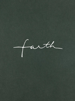 T-shirt Roll Up Brodé "Faith"