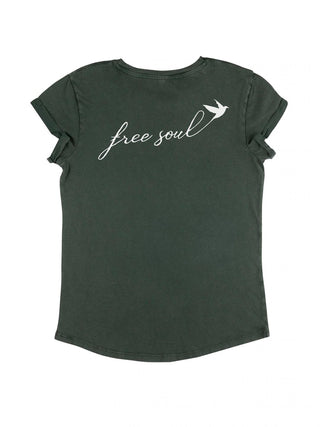 T-shirt Roll Up "Free Soul"