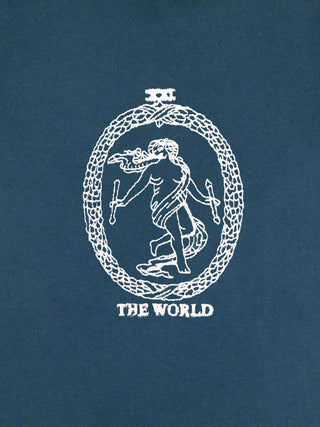 T-shirt Roll Up Brodé "The World"