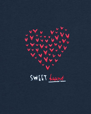 Débardeur Brodé "Sweet Heart"