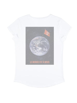 T-shirt Roll Up "Le Monde Est à Nous"