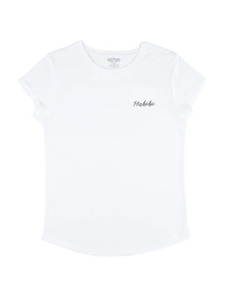 T-shirt Roll Up Brodé "Habibi"