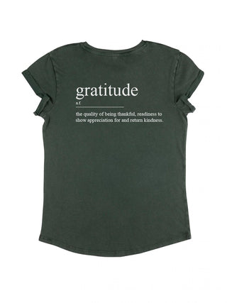 T-shirt Roll Up "Gratitude"